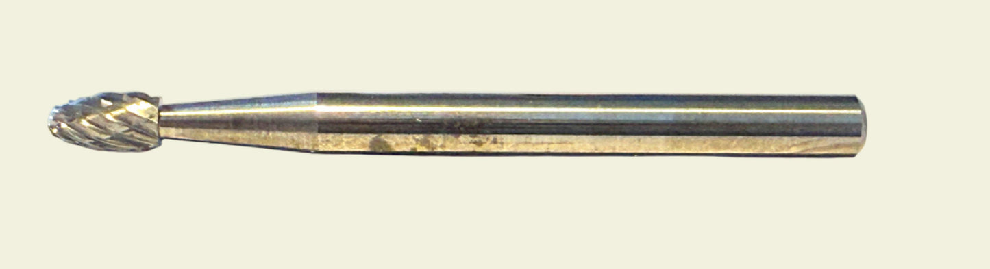 HM Fres Ø3x38mm, oval,Ø3x5,5mm kutt (0506441)