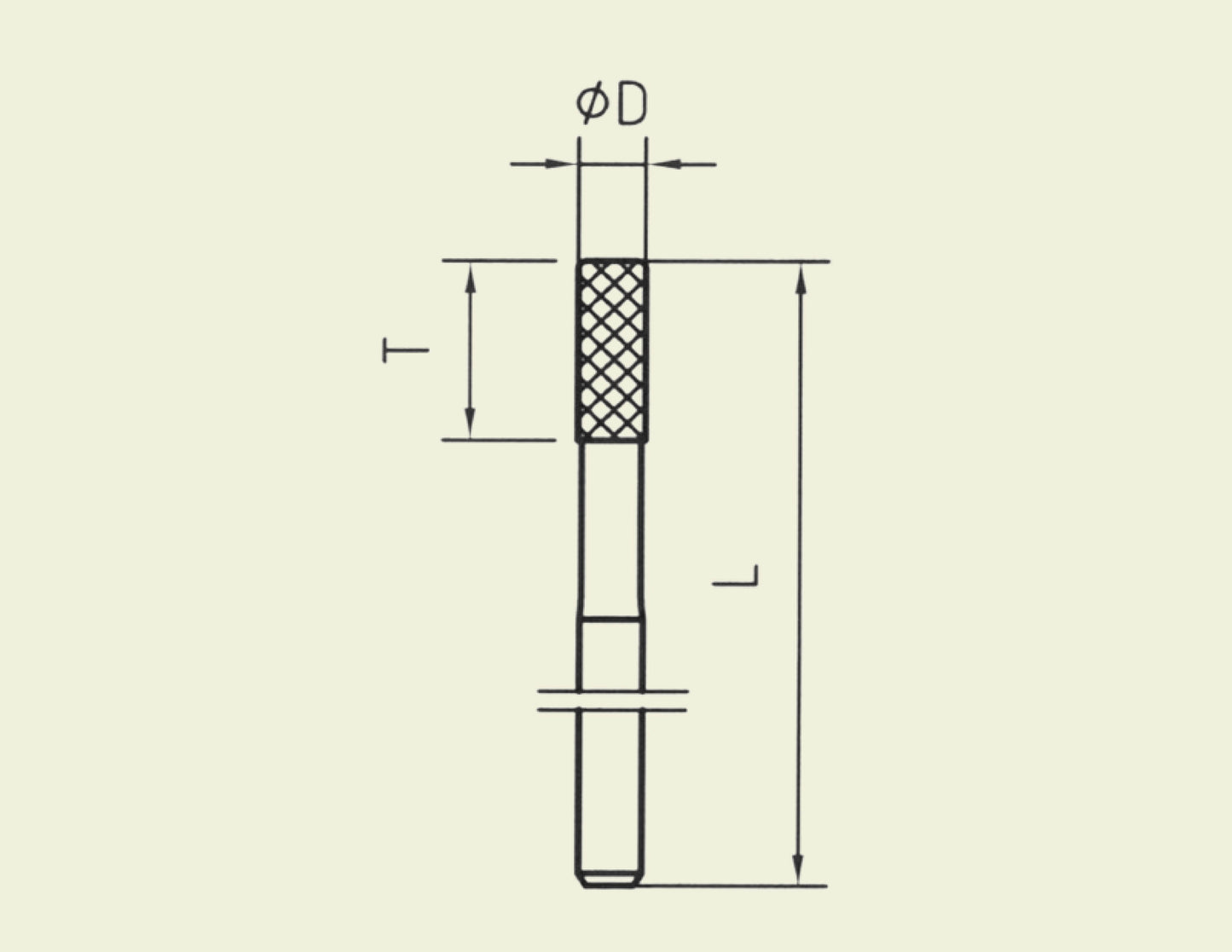 Diamant og CBN roterende verktøy - Cylinder