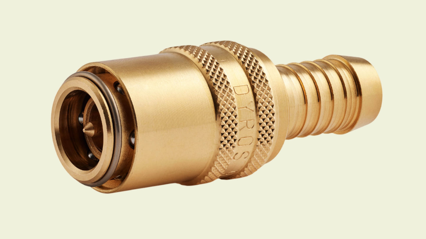 LK 918 Hunkobling m/13mm slangetilk. og ventil