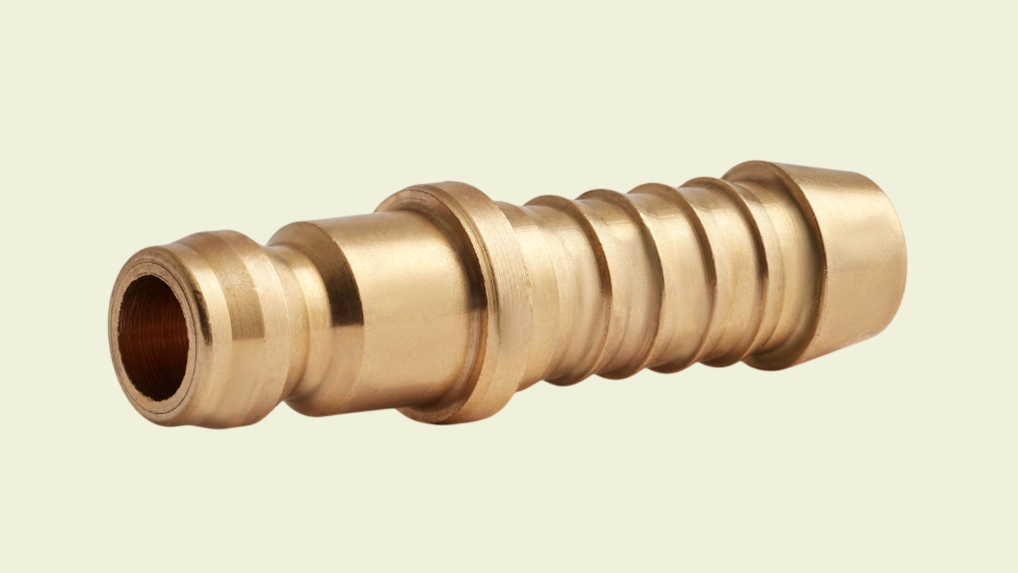 N 628 Serie 6 nippel med 1/2" slangetilkobling