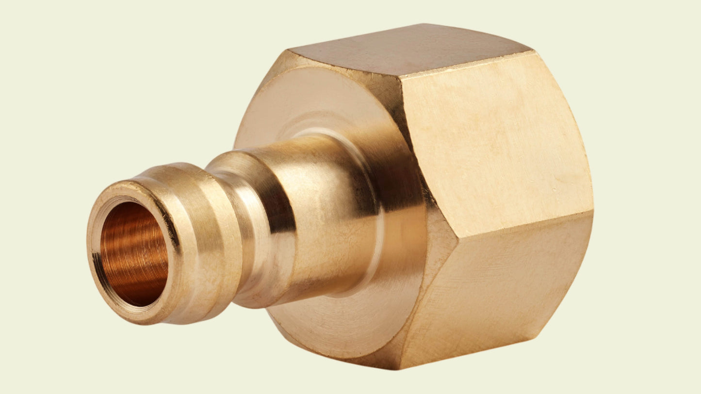 NI 614 Han-nippel serie 6 m/ R 1/4 Innvendig gjenge
