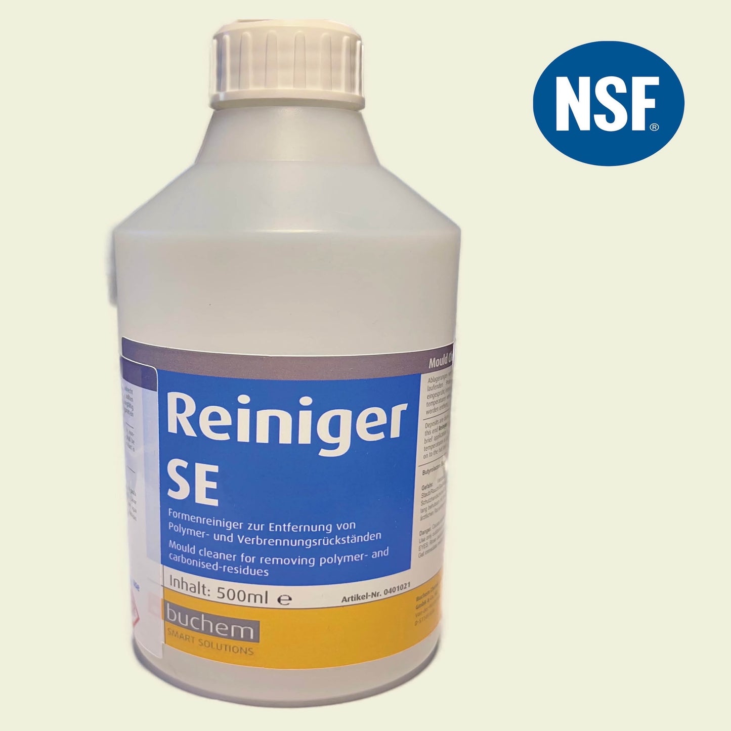 0401021 Reiniger SE formrenser i 500ml flaske uten drivgass.