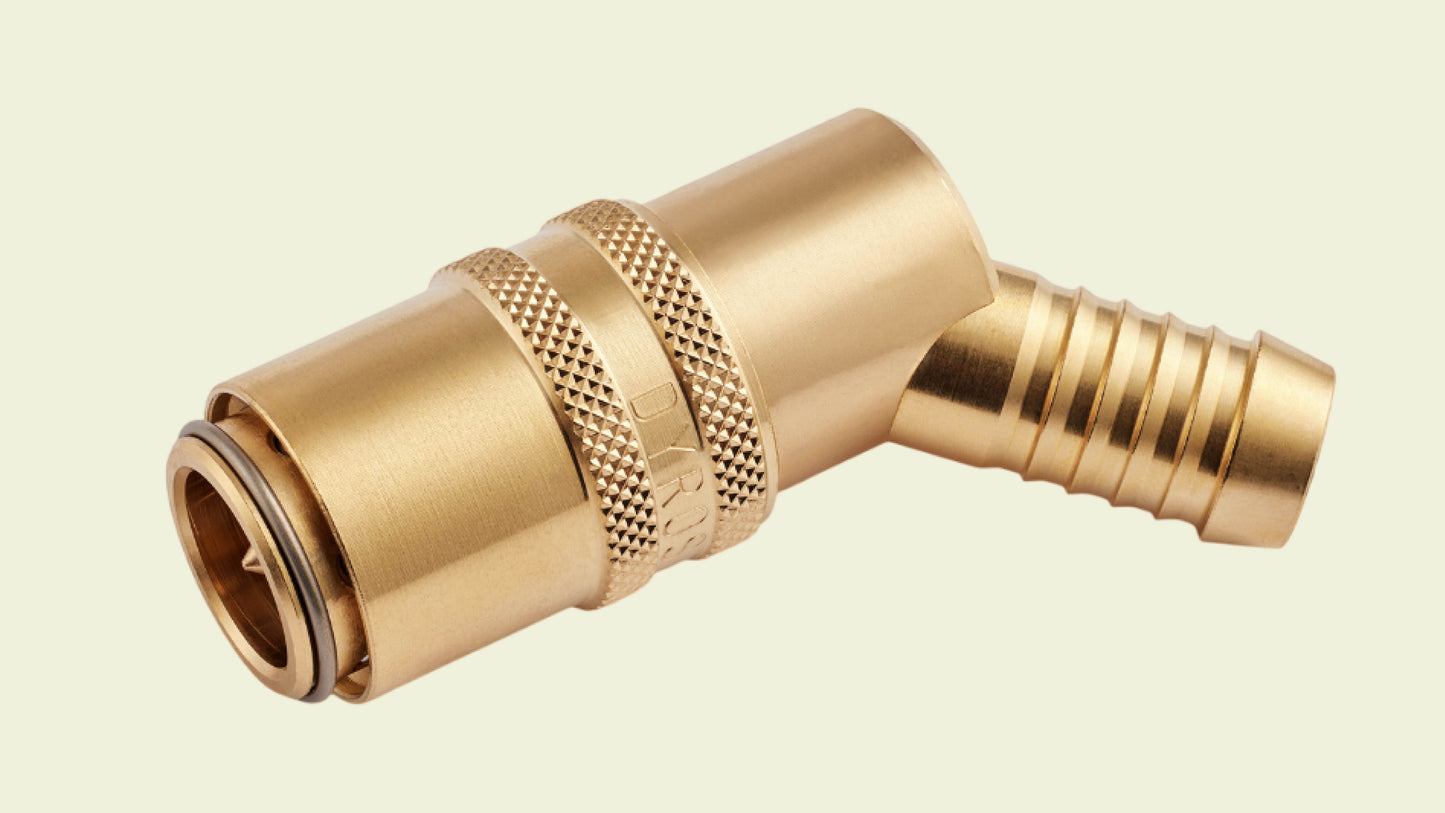 VK 918/45 Hunk. 45 Gr. m/13mm slangetilk., ventil