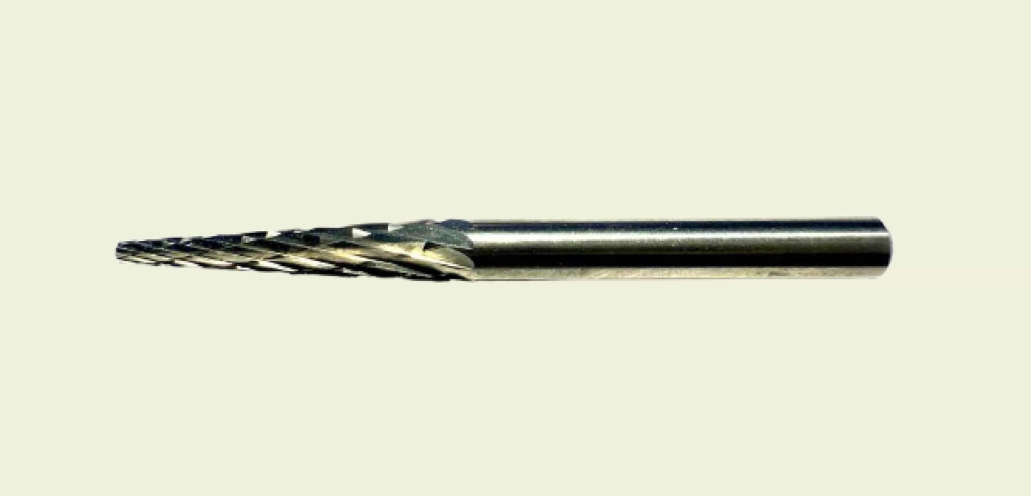 HM Fres Ø3x38mm,kon, 7grd, 16mm kutt (0508444)