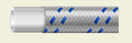 TFS10B 25m armert slange ø9,5 innv., Ø14 utv., 25 bar ,170C Blå merk. (CAP 15)