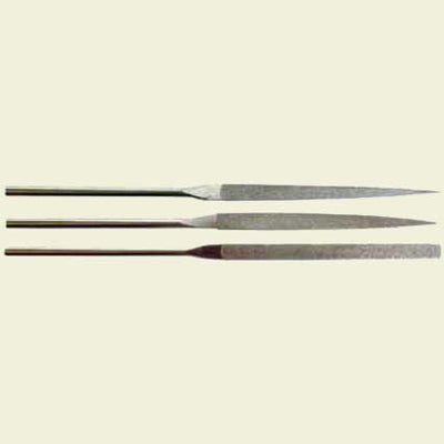 Diamant hånd fil 5x2mm, 3mm skaft, 140mm lengde (DBH-3-D126)