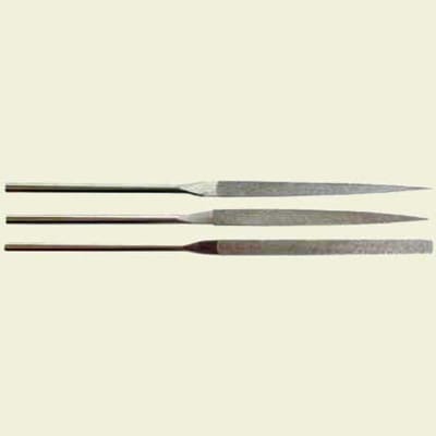 Diamant hånd fil 6x2mm, 3mm skaft, 140mm lengde (DBH-7-D76)