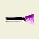 EKR rosa slipestift 8/3,5x4mm kon, 3mm tange (20 i Posen) (0540909)