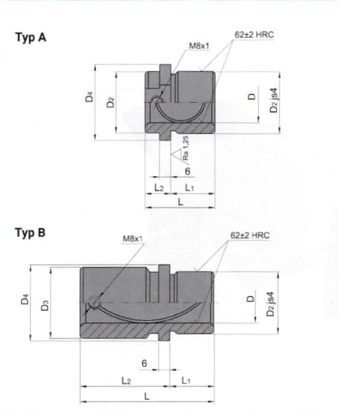 Foring, bronse linning 20mm x 59mm (FB-20059)