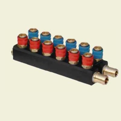 KB9016/BR285 Koblingsbatteri, serie 9, 8 blå, 8 røde