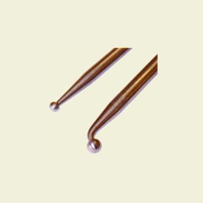 120° kule stang for størrelse 6 og 10 mm polerings biter (BRM-6A)