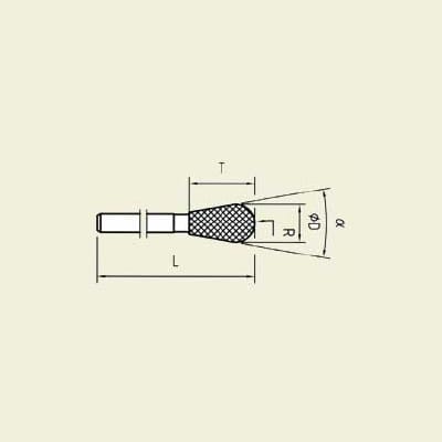 Diamant verktøy. skaft Ø 3.0 mm (D-6154-H3)