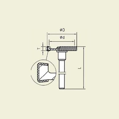 Diamant verktøy. skaft Ø 3.0 mm (D-1127-H3)