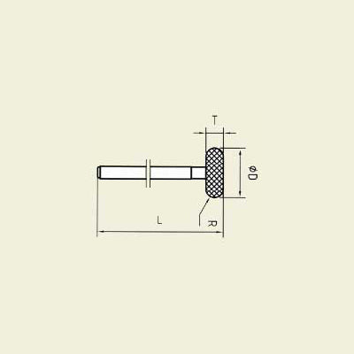 Diamant verktøy, skaft Ø 3,0 mm (D-1422-H3)
