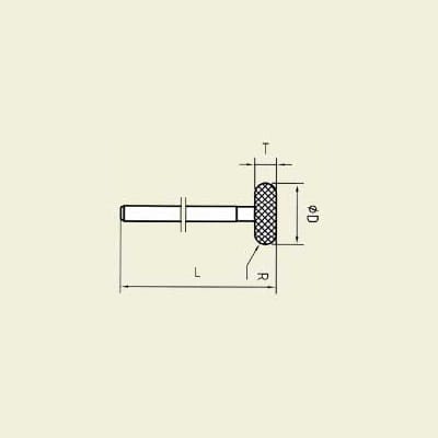 Diamant verktøy. grad D151. skaft Ø 3.0 mm (D-1430-H3)
