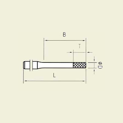 Diamant verktøy, skaft Ø 3,0 mm (D-1325-H3)