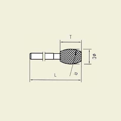 Diamant verktøy. skaft Ø 3.0 mm (D-6258-H3)
