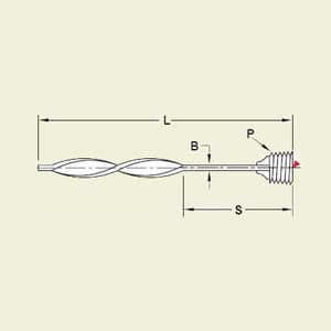 Delevegg, turbo, 10x1/4" (TB25L10)