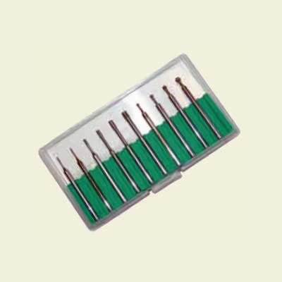 Sett diamant verktøy, 10 stk, skaft Ø 3mm, FEPA D107/ D151 (SET-20A-3)