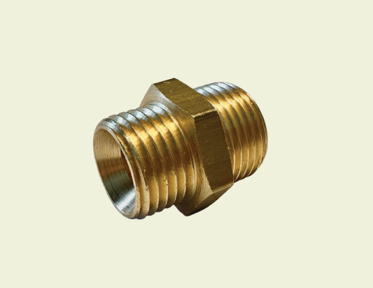 TFD16-3/8 Dobbel ansatsnippel M16 til G3/8