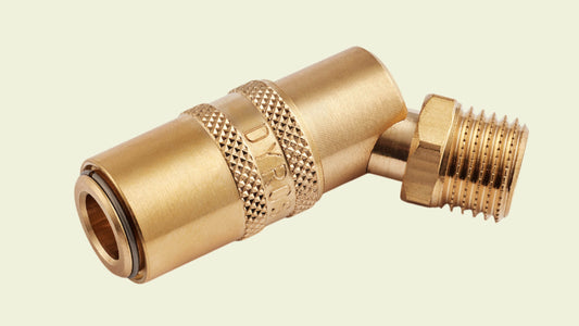 VKUM 645/45 OV Hunkobling 45 Gr. m/14mm gjenge u/ventil