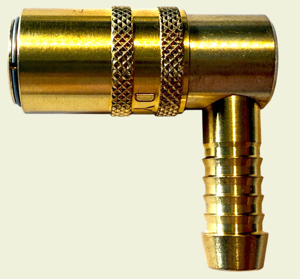 VK 616 Hunkobling 90 Gr. m/10mm slangetilk. ventil