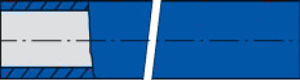 TFW10B Blå 50m EPDM slange Ø10 inv./Ø17,5 utv. Max15BAR 140Gr (CAP 19)