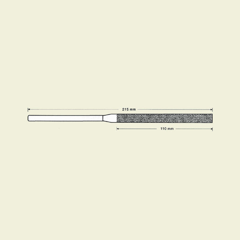Diamant hånd fil. Ø6,5mm (DLG-2-D151)