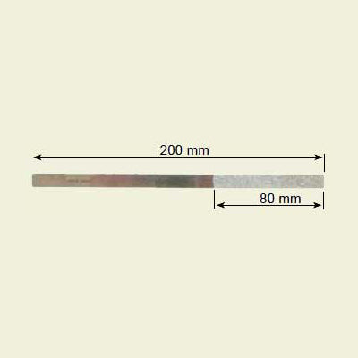 Diamant hånd fil 6,3x6,3mm (DLX-5-D151)