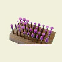 Sett av 36 stk ass. rosa slipestifter (0540900)