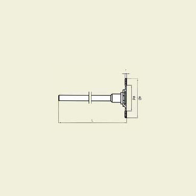 Diamant verktøy, skaft Ø 3,0 mm (D-1539-H3)