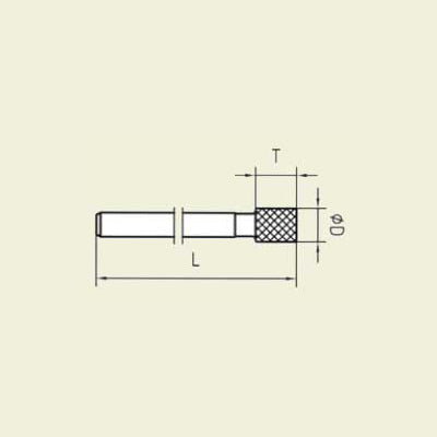Diamant verktøy, grad D151, skaft Ø 3,0 mm (D-0340L-H3)
