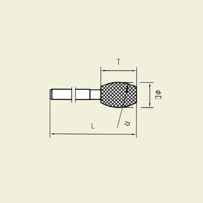 Diamant verktøy, skaft Ø 3,0 mm (D-6258-H3)