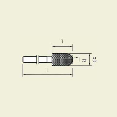 Diamant verktøy, skaft Ø 3,0 mm (D-6054-H3)