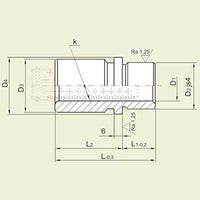 Foring for  Kulemantel  25 X 79 mm (FC-25079)